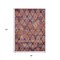 Edge Collections - 8' x 10' - Multicolor - Washable Aztec Indoor Outdoor Area Rug - 1 Piece